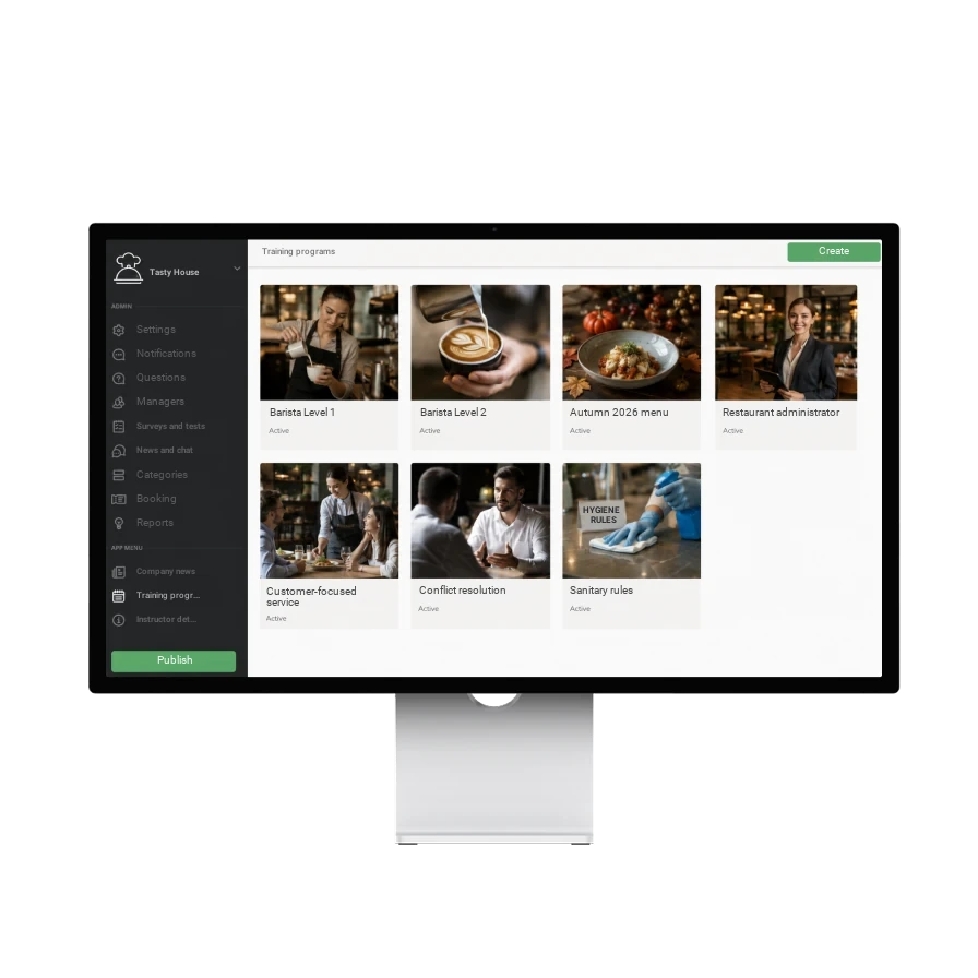 Fast updates to courses and instructions