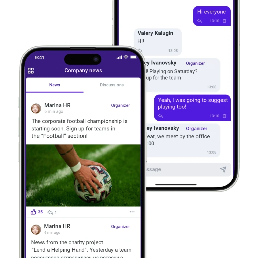 A single environment for training and communications